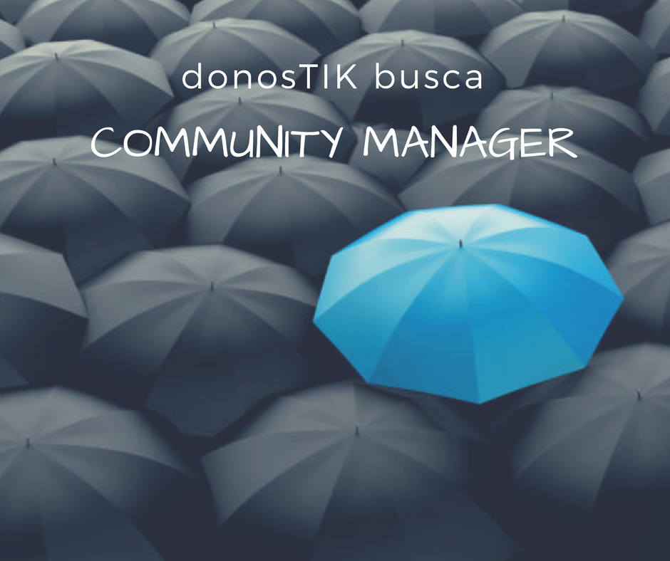 se busca community manager